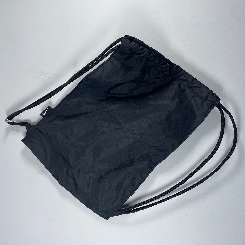 Nike Brasilia Drawstring Sackpack Black Cinch Training Gym Bag BA5079-010